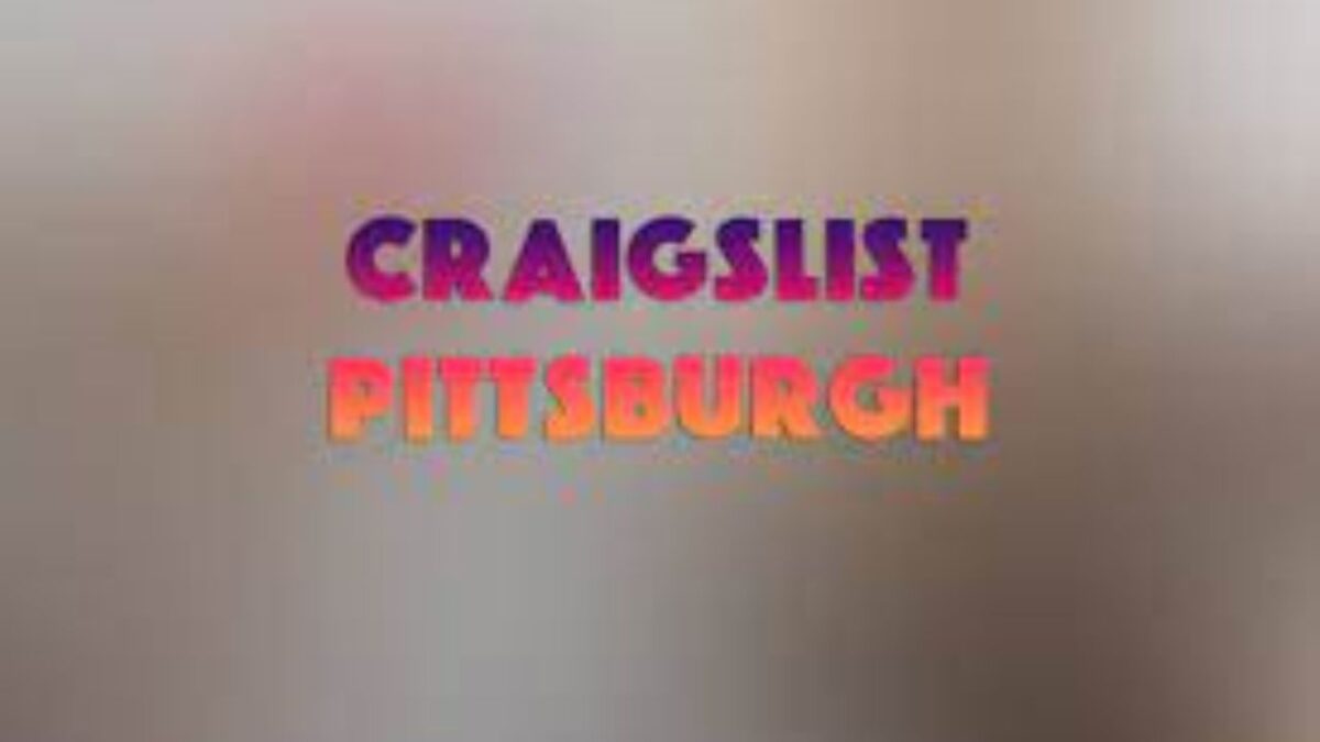 Craigslist Pittsburgh: A Digital Hub of Opportunities