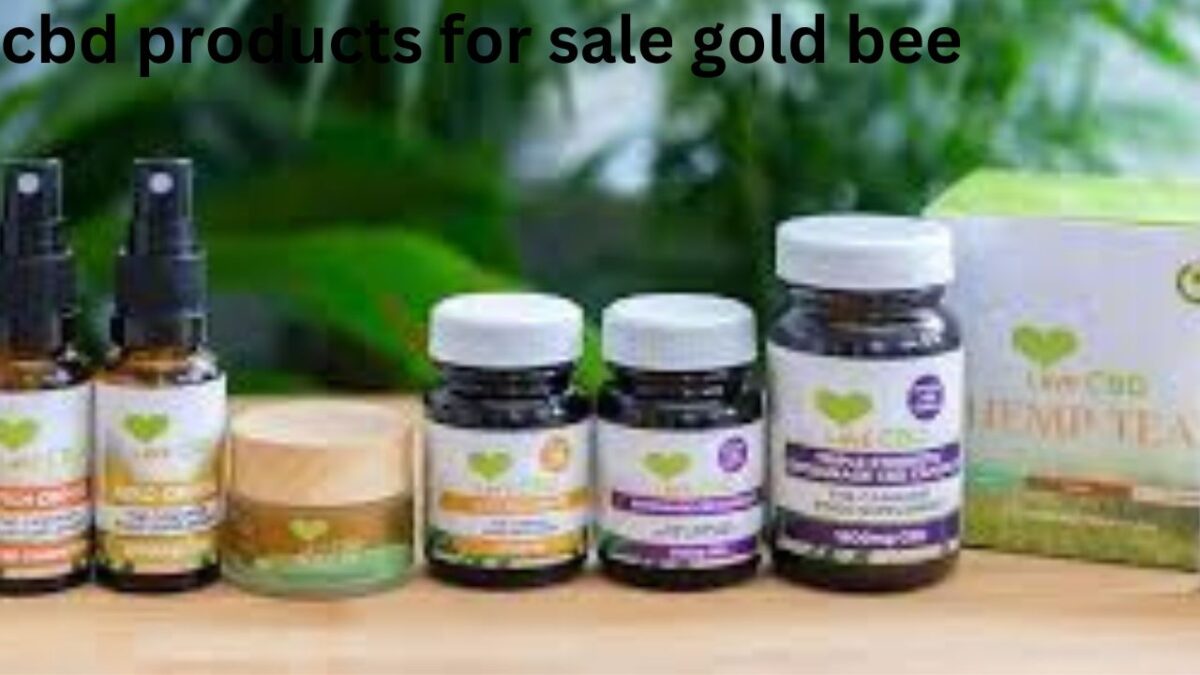 cbd products for sale gold bee