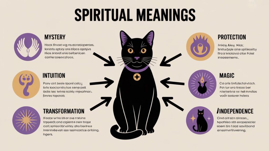 Black Cat spiritual meaning Symbolize Intuition and Feminine Energy